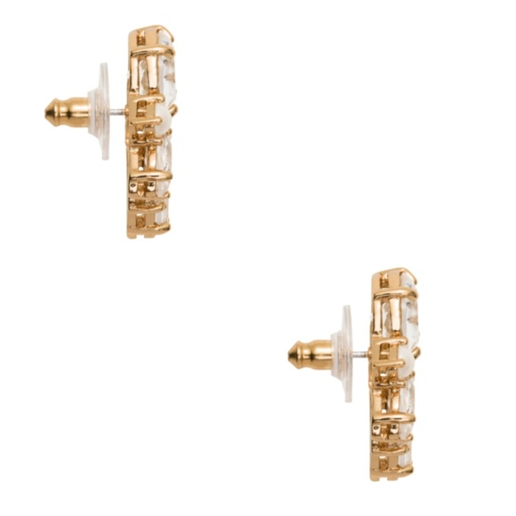 🔥HP🔥LAST 1 NWT KATE SPADE GOLD PLATED GEMS STUD - Picture 5 of 5